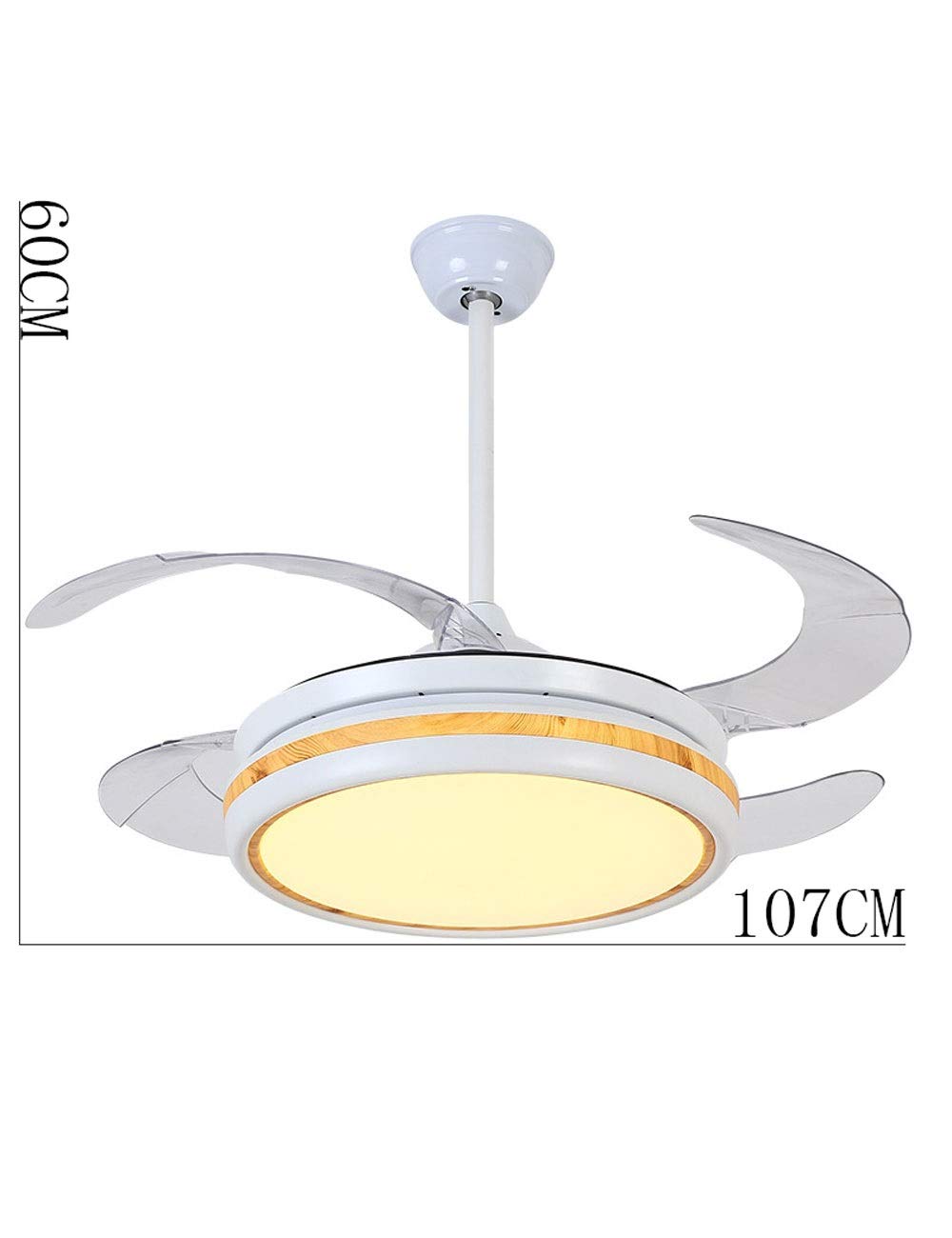 Amazon Com Ceiling Fan Light Ceiling Fan Modern Minimalist Led