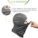 Dimples Excel Balaclava Motorcycle Tactical Skiing Face Mask Black Gray