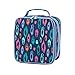 Insulated Water Resistant Lunch Bag - Laney Blue Confetti Leopard