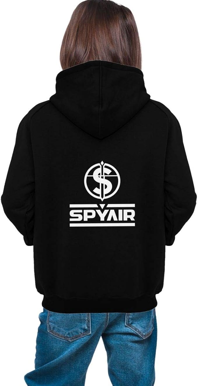 Amazon Co Jp パーカー子供服 スパイエアー Spyair ロゴ 3dプリントパーカー ベビー服 無地 裏起毛 暖かい こども服 キッズ 長袖 帽子のシャツ トレーナー コットン トップス スウェット スタンダード 薄手 綿生地 丸首 服 ファッション小物