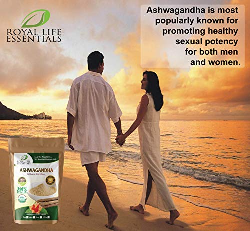 image for Royal Life Essentials Ashwagandha Root Powder 2oz Boost Running Endura