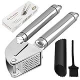 beegod Grillers Garlic Ginger Press Crusher Squeeze Tool and Peeler Set Useful Convenient Kitchen Accessories