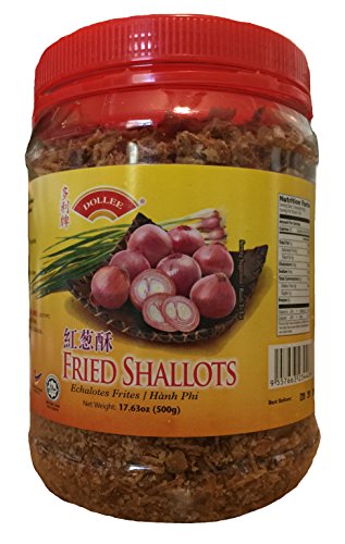 Dollee Crispy Fried Shallots 17.63oz (500g) Echalotes Frites / Hanh Phi