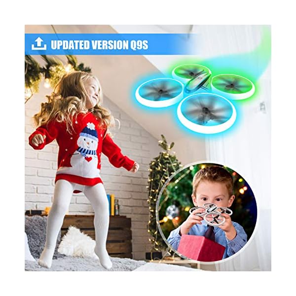 Q9s Drones for Kids,RC Drone with Altitude Hold and Headless Mode