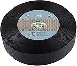 Country Brook Design 2 Inch Black Sew On Hook Only, 25 Yards