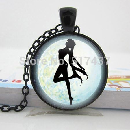 Pretty Lee Sailor Moon Star Pendent Totoro Necklace Anime Pendent Best Friend Gift Sailor Moon Pendant Necklace