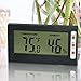 Easy To Read Digital Indoor Thermometer and Hygrometer, 2 FREE Batteries. Accurate Electronic Meter Records Minimum - Maximum Relative Humidity / Temperature gauge, Portable Room Monitor