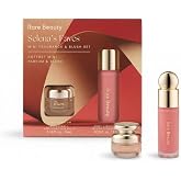 Rare Beauty Selena's Faves Mini Fragrance &amp; Blush Set - EAU De Parfum Rollerball (.16 Fl Oz) and Liquid Blush in Happy (.25 Oz)