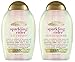 OGX Haircare - Limited Edition - Sparkling Cider - Shampoo & Conditioner Set - Net Wt. 13 FL OZ (385 mL) Per Bottle - One Set