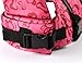 PetCee Dog Life Jacket Quick Release Easy-Fit Adjustable Pet Saver Life Jacket Dog Life Preserver Neon Pink Dog Life Vest (Pink, M)