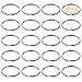 Bluecell 50pcs 25MM Split Key Chain Ring Connector Keychain with Nickel Plated