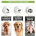 Razoo Dog Nail Grinder, Gentle Paws Grooming Kit Electric Pet Nails Grinder Trimmer for Dogs and Cats