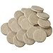 SOFTTOUCH 4718595N Heavy Duty 3/4 Inch Felt Furniture Pads to Protect Hardwood Floors from Scratches, Linen, 20 Count