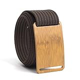 Grip6 Craftsman (34, Morris, Bamboo Buckle w/Mocha Strap)