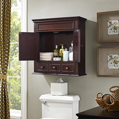 Crosley Furniture Lydia Bathroom Wall Espresso Pricepulse