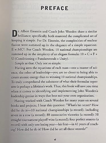 Wooden on Leadership: How to Create a Winning Organization