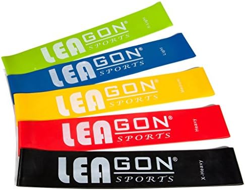 Resistance Bands Set Exercise Bands - Workout Bands Stretch Bands - Light Medium Heavy Loop Bands Kit for Legs Butt Glutes Yoga Crossfit Fitness Physical Therapy Home Equipment Training for Women Men