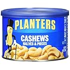 Planters Cashew Halves & Pieces, Salted, 8 Ounce Canister