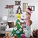 OurWarm 3D DIY Felt Christmas Tree with Hanging Ornaments, Cone Felt Christmas Tree for Toddlers Kids Xmas Gifts Christmas Home Decorations