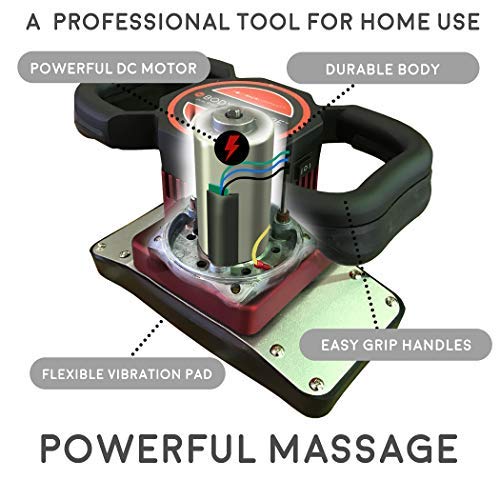 Body Back Vibe Professional Electric Massager, Back Massager Handheld, Back Pain Relief