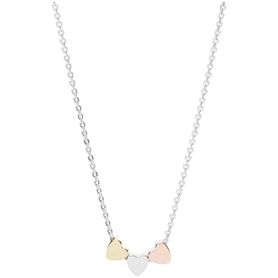 Fossil Damen-Ketten mit Anhänger & Anhänger 925 Sterlingsilber JFS00400998