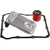 Transmission Filter Kit for Allison 1000 2000 Series,Fit for 6.6L Duramax Diesel 2001-2010 Chevy Silverado/GMC Sierra 2500 HD, Internal Shallow Filter＆ Spin On Filter, Replaces 29539579 29537965