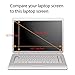 Anti Blue Light Screen Protector (3 Pack) for 11.6 Inches Laptop. Filter out Blue Light that relieve computer eye strain and help you sleep betterthumb 4