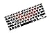 DHZ Ultra Thin Durable Keyboard Silicone Skin Cover for MacBook Pro 13 / 15 / 17-Inch (with or without Retina Display) iMac and MacBook Air 13-Inch (Batman Graffiti)
