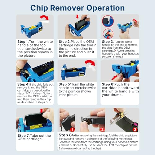 Washope 924e 924XL with Chip Replacement Ink Cartridges for HP 924 924e 924XL Compatible Cartridges for HP OfficeJet Pro 8122e 8120e 8132e 8128 8120 8132 8133 8134 8135 8125e 8138e (Pack of 4)