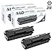 LD Products Compatible Toner Cartridge Replacements for Canon 104 0263B001AA (Black, 2-Pack) Compatible with L120 L140 L90 D420 D480 MF4150 MF4270 MF4350d