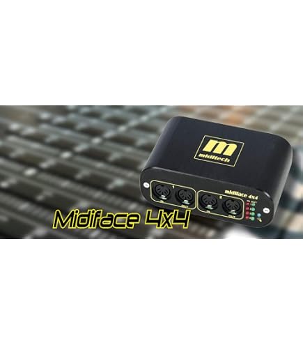 Amazon.com: MIDITECH MIDIFACE 4x4 : Musical Instruments
