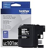 Brother Printer LC101BK Black Ink Cartridge (Office Product)
