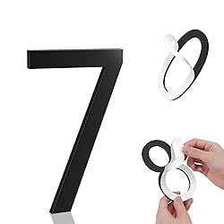 4 Inch House Numbers, Self-adhesive House Number