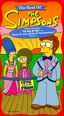 The Best of The Simpsons, The Way We Was/ Homer Lisa and the  8th Commandment [VHS]