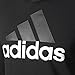adidas Men's Essential Linear Logo Pullover Hoodie, Black/White, Medium