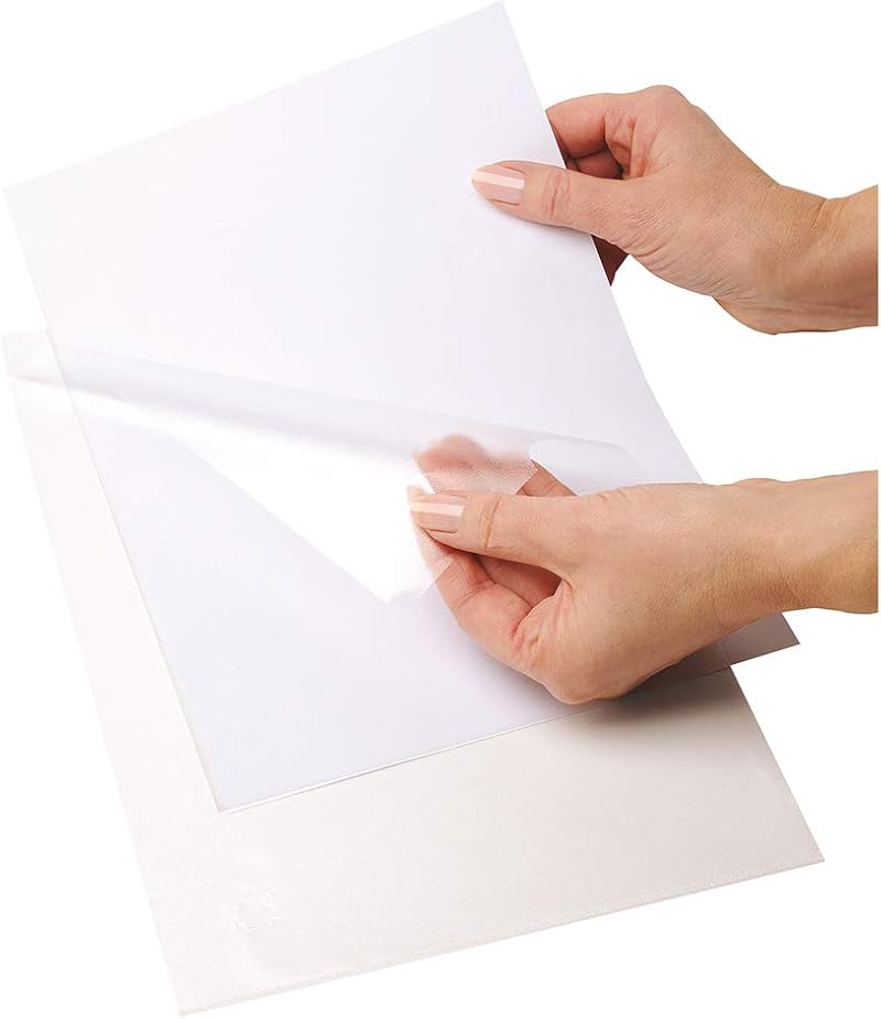 G4GADGET 50 Pack A4 Clear File Wallets 100 Micron PP Open Top Side Cut