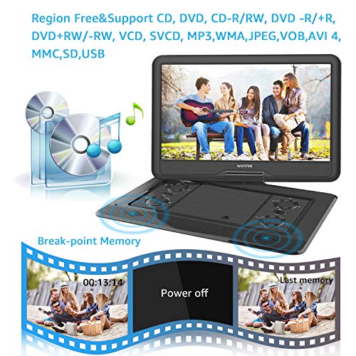 5 WONNIE+Portable+1366x768+Readers+Rechargeable