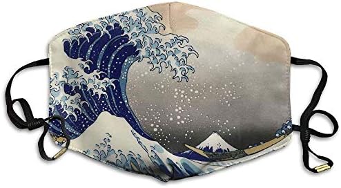 Great Wave Off Kanagawa Printed Mouth Masks Unisex Anti-dust Masks Reusable Face Mask