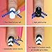 Nail Art Stencils Stickers Vinyl - 'Swirl Collection' 433 Guides Kit - 23 Shapes: Waves, Curvy & More Adhesives Stripe Patterns Designs in 3 Sheets Supplies Tape Foil Decals Craft Gift