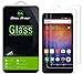[2-Pack] Dmax Armor for Huawei Ascend XT Screen Protector, [Tempered Glass] 0.3mm 9H Hardness, Anti-Scratch, Anti-Fingerprint, Bubble Free, Ultra-Clear