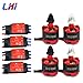 LHI 4X 2212 920KV Brushless Motor (CW/CCW) + 4X SImonK 30A ESC for F330 X525 F450 F500 F550 DJI Phantom Quadcopter