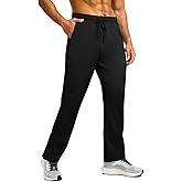 Auxo Men Joggers Pants Track Traning Running Athletic Workout Pants with Ergonomic Design and Ankle Zippers