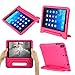 NEWSTYLE Kids Case for iPad 9.7 inch 2017/2018 Shockproof Stand Cover with Built-in Handle for Children for Apple New iPad 9.7-inch 2017 2018 (Rose)
