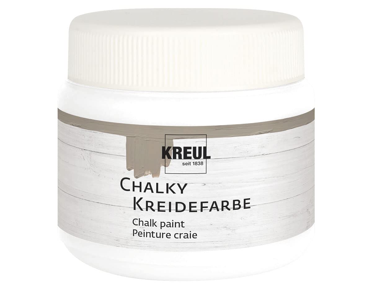 KREUL 75323 Chalky Chalk Paint 150 ml Snow White