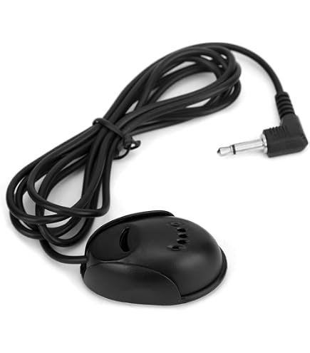 Microphone Voiture 3,5mm Stéréo - Compatible Kenwood Alpine JVC - Kit Mains Libres