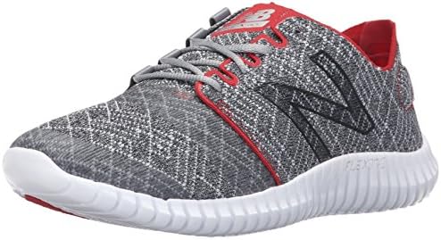 New Balance Men's 730v2 Running Shoe, Steel/Red, 11 D US