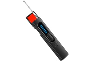 kasioo Hidden Camera Detectors, Listening Device Detector, Bug and Hidden Camera Detector, GPS Tracker Detector, Anti-Spy Detector, RF Signal Detector, 5 Levels Sensitivity 4 Modes, 30H Working Time