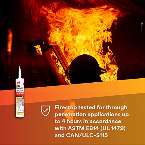 3M Fire Barrier Sealant CP 25WB+ for Commercial, Industrial and