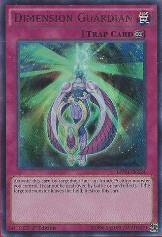 Yu-Gi-Oh! - Dimension Guardian (MVP1-EN024) - The Dark Side of Dimensions Movie Pack - 1st Edition - Ultra Rare