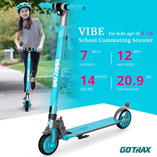 Gotrax Vibe Electric Kick Scooter, 6.5" Foldable Commuting Scooter for